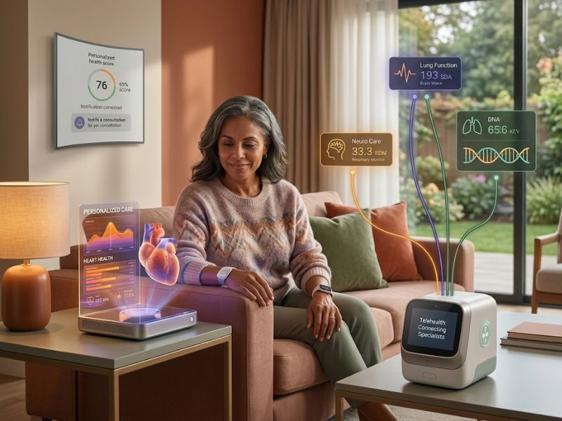 how future healthcare technology is elevating at-home care