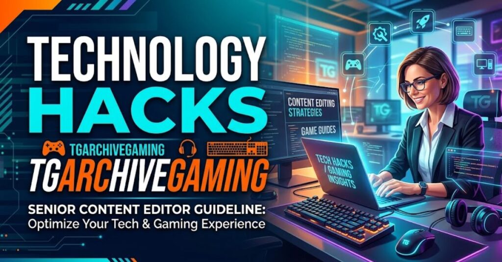 technology hacks tgarchivegaming